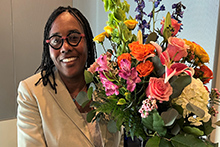 Linda Cornish Receives Jack Breslin Distinguished Staff Award