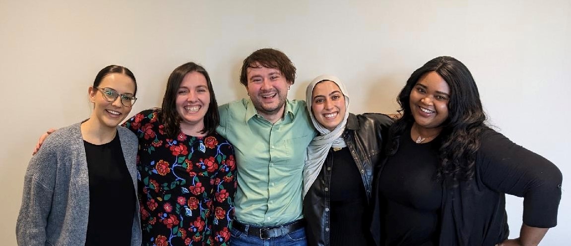 research team together