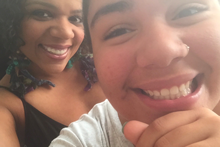 Dr. Debra Furr-Holden and Olivia Holden