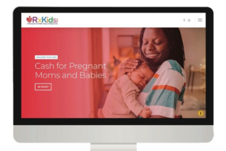 Rx Kids website homepage
