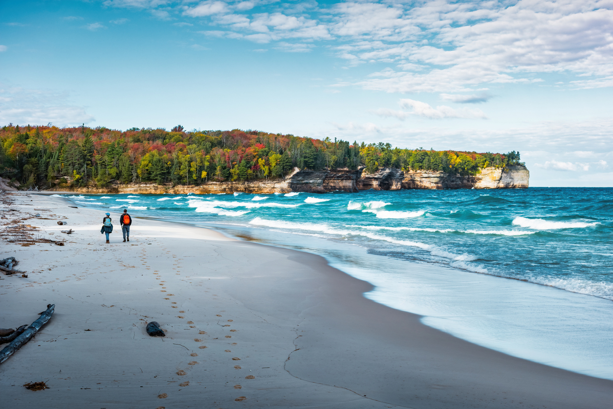 Michigan Pictured Rocks Hiking