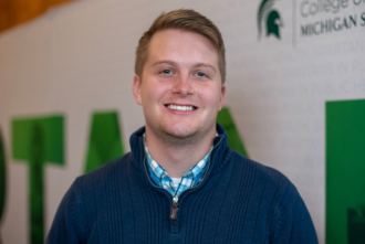 MPH student Nate Peterson