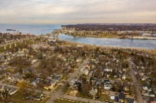 Aerial image of Port Huron